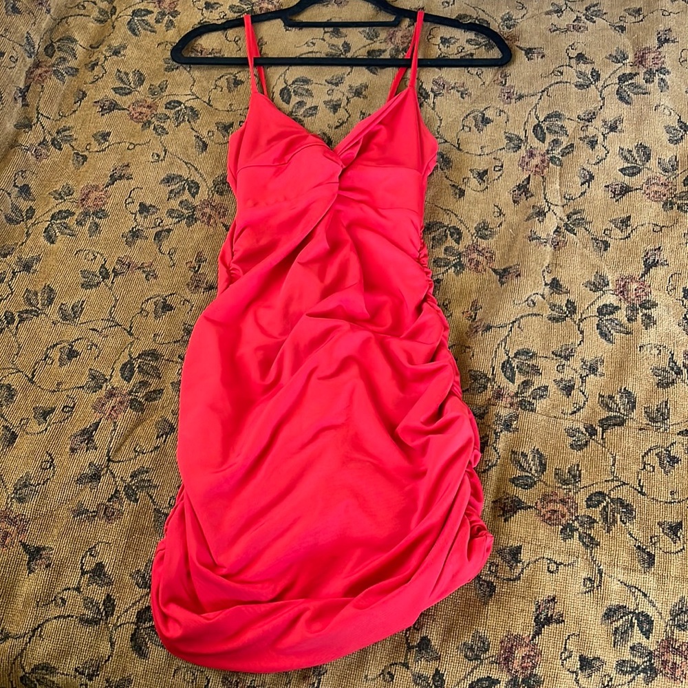 Red dress